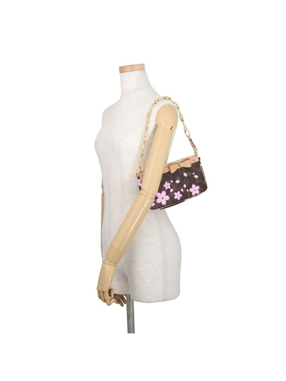Louis Vuitton Handbag Monogram Cherry Blossom LV TM Pochette Accessoire Pouch